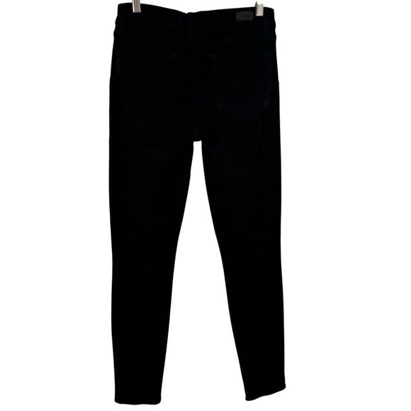 Paige VERDUGO ULTRA SKINNY Jeans Black Shadow Size 29 - Picture 6 of 8